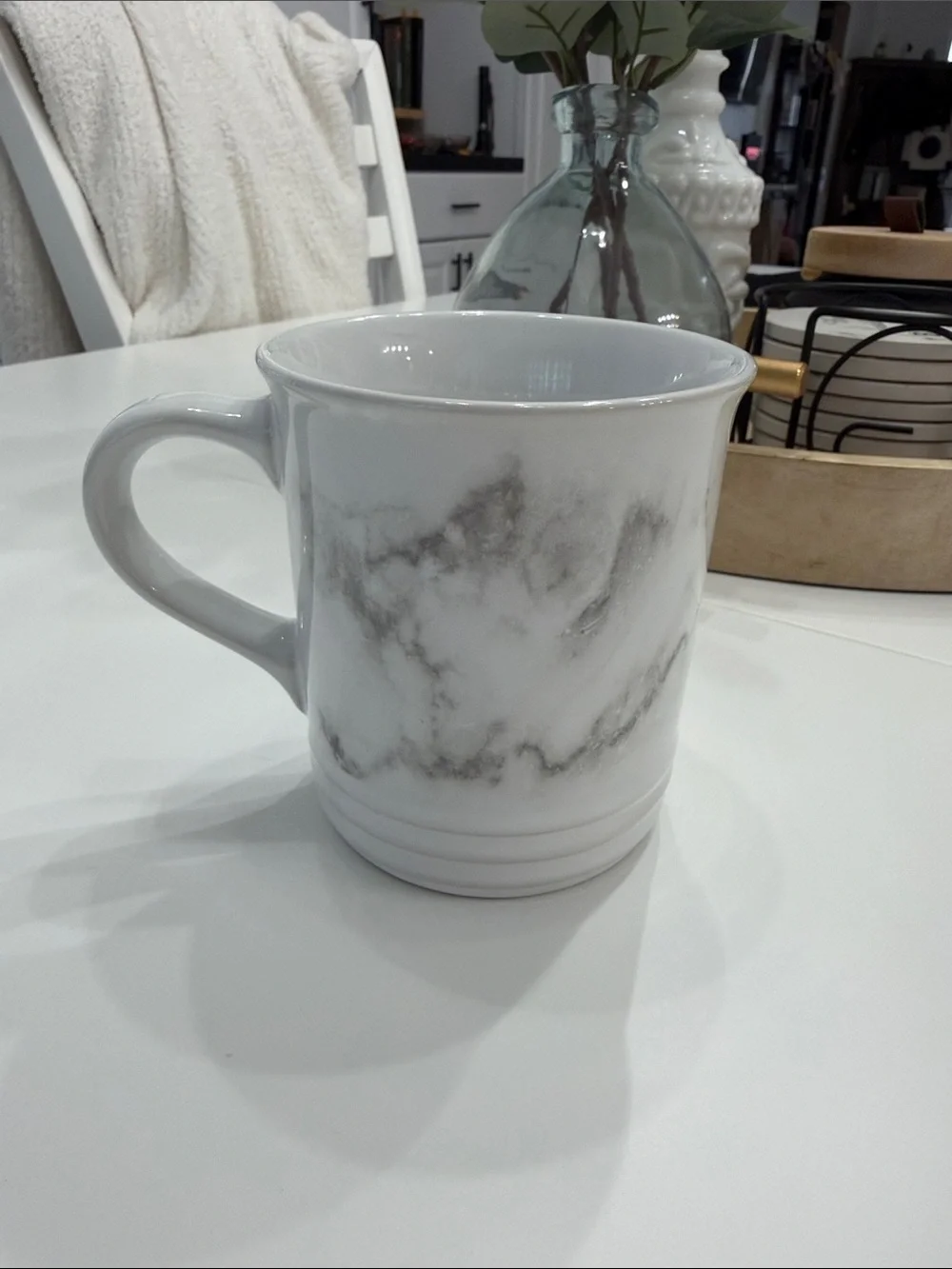 Marble Le Creuset Mug 🤍